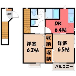 レジデンス宝石台の物件間取画像